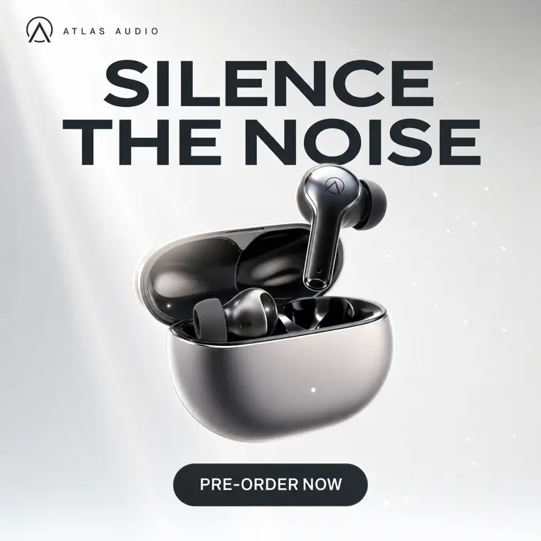 Atlas Audio ad creative
