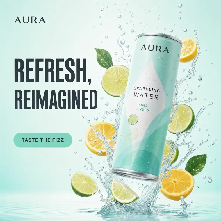 Aura ad creative