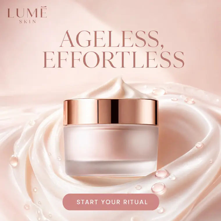 Lumé Skin ad creative